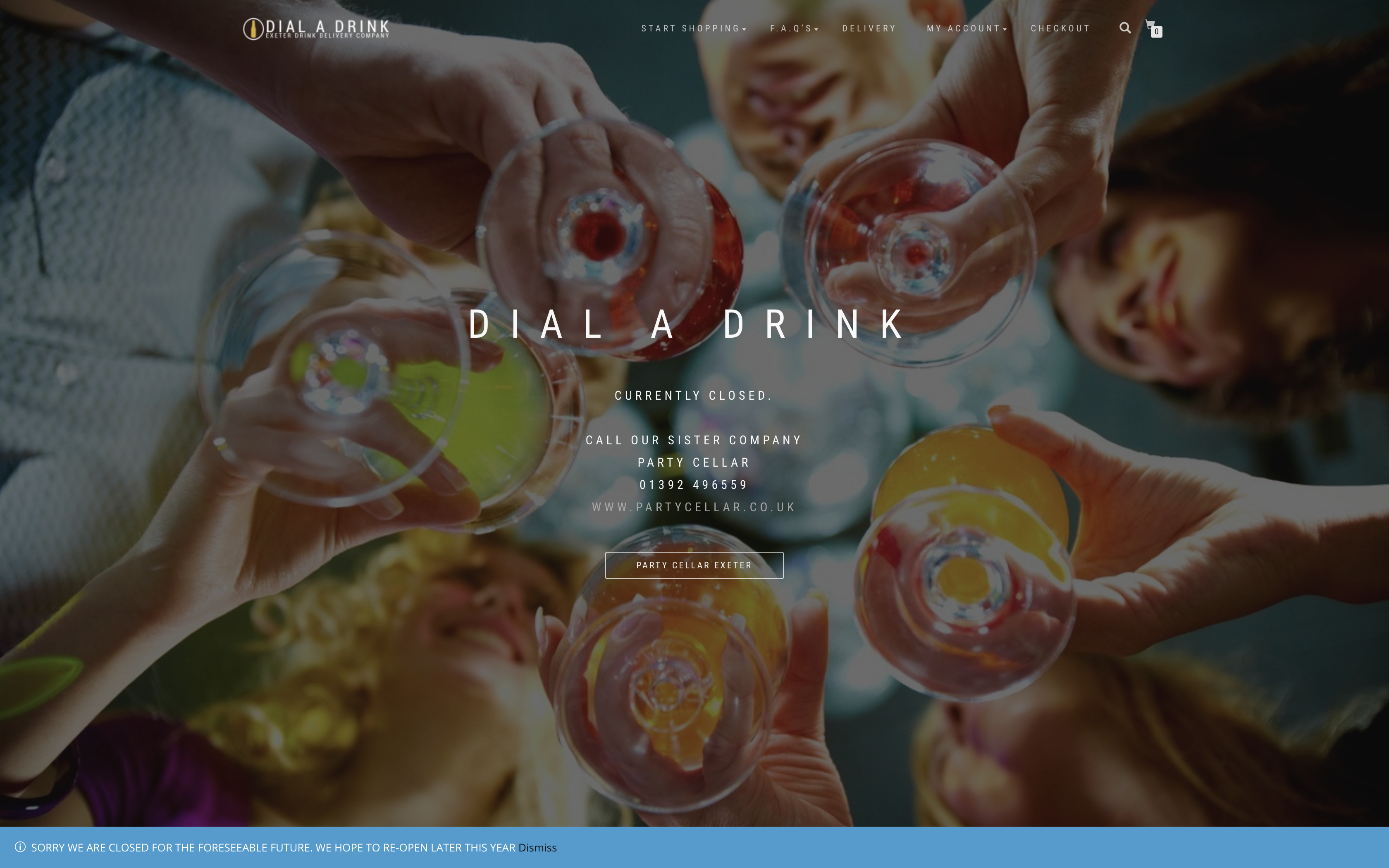 Dial A Drink Website Link